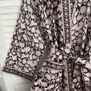 Midnight Lotus Robe