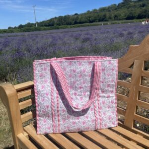 Rose Heart tote